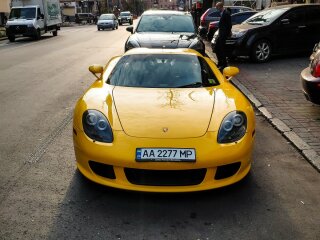 В Киеве заметили шикарный Porsche Carrera, фото Instagram