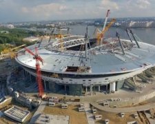 Росіяни ледь не спалили стадіон за 500 млн доларів
