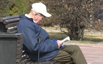 Пенсионер. Фото: скрин youtube