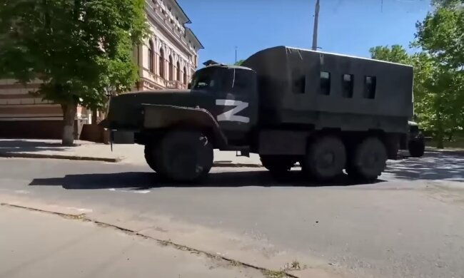 Російські окупанти. Фото: скрін youtube