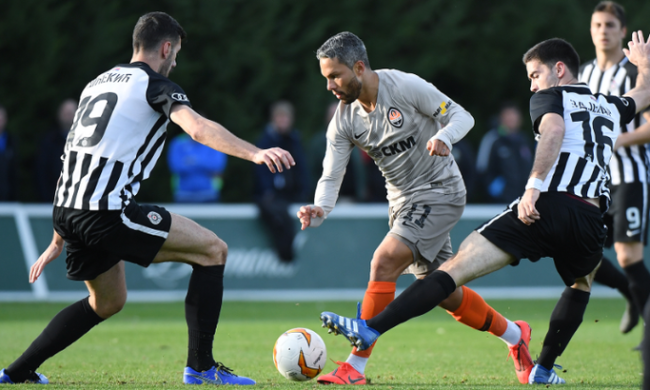 Шахтер проиграл в Турции партизанам: видео