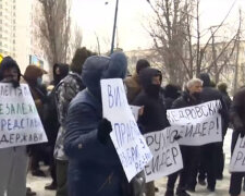 протест проти захоплення ринку "Столичний"