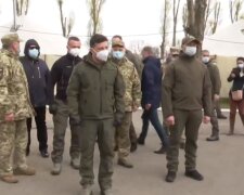 Володимир Зеленський в Донецькій області, фото: прес-служба ОПУ