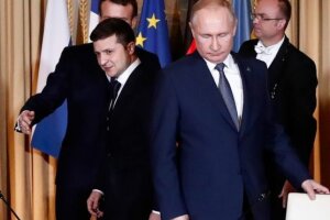 Зеленський та Путін, фото - BBC