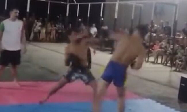 Боксер-аматор, скріншот: X (Twitter)