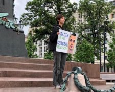 Російські активісти потужно підтримали Україну в День Незалежності: фото