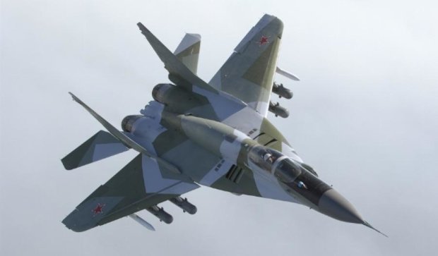 На кордоні з Україною розбився російський винищувач МіГ-29