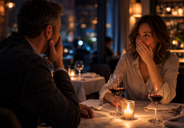 Влюбленная пара, свидание, ресторан фото: Знай.ua