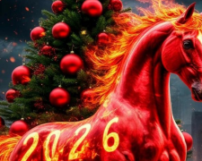 Символ 2026 Красная Огненная Лошадь, изображение: Pinterest