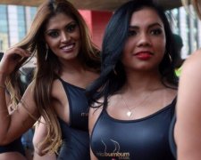 Участницы конкурса ягодиц Miss BumBum подсветили рентгеном свои прелести