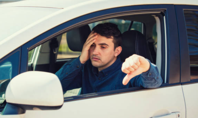 Поганий водій, зображення з вільних джерел
