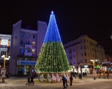 Новый год в Ивано-Франковске, фото:  Місто Івано-Франківськ