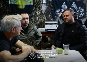 Андрій Єрмак та Шон Пенн