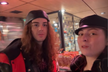 Маша Полякова и Эден, кадр с видео