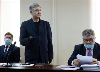 Порощенко в суді, фото:Уніан