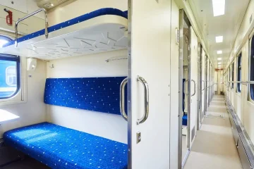 Купе поїзда Укрзалізниці
