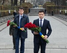 75 годовщина освобождения Украины: Зеленский почтил память павших во Второй мировой, фото