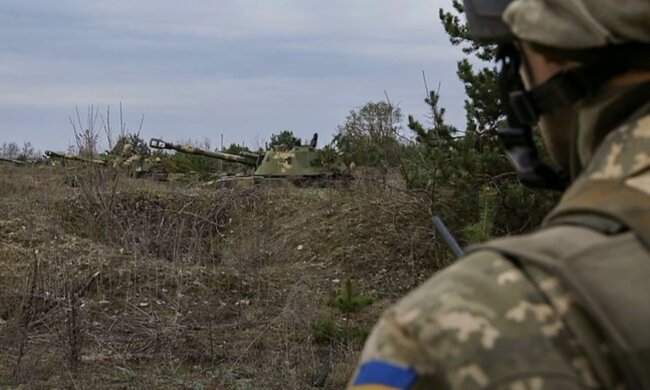 Украинский военный. Фото: скрин видео