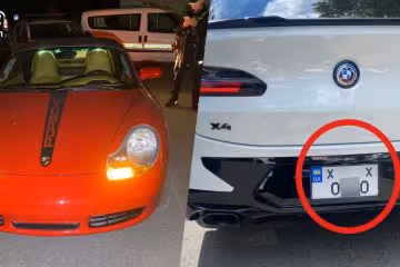 Номерные знаки на авто