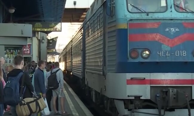 Укрзалізниця. Фото: скрін youtube