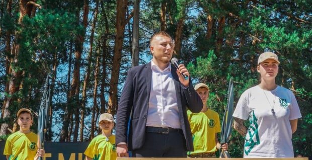 Константин Немичев, глава Харьковской областной ячейки политической партии "Национальный Корпус"