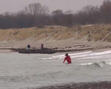 Видобуток бурштину, скрін з відео