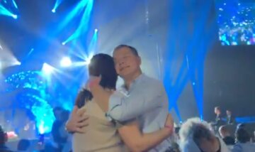 Ляшко и его жена, скриншот с видео