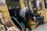 Конфлікт у харківському метро / скріншот з відео