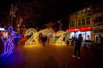 Новогодний Хмельницкий / фото: ХГС