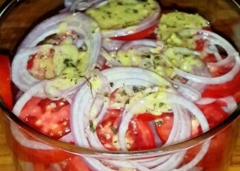 Закуска из помидоров, фото: Кухня по-мужски