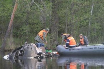  У Росії над водосховищем зіткнулися гідроплан і вертоліт