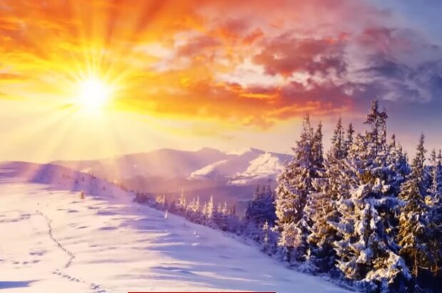 День зимнего солнцестояния, скриншот с видео
