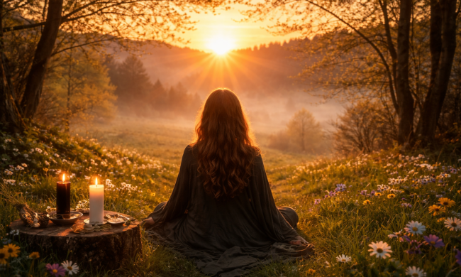 Ритуал, весеннее равноденствие, изображение: Знай.ua