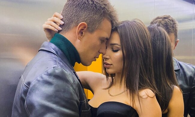 Кристина Чем и Вадим Олейник, фото с Instagram