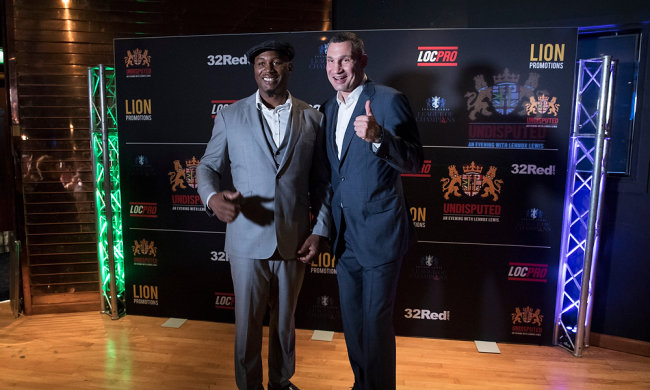 Леннокс Льюис и Виталий Кличко