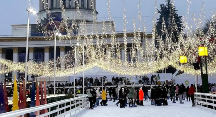 Украинцы, Киев, ВДНХ, фото из соцсетей