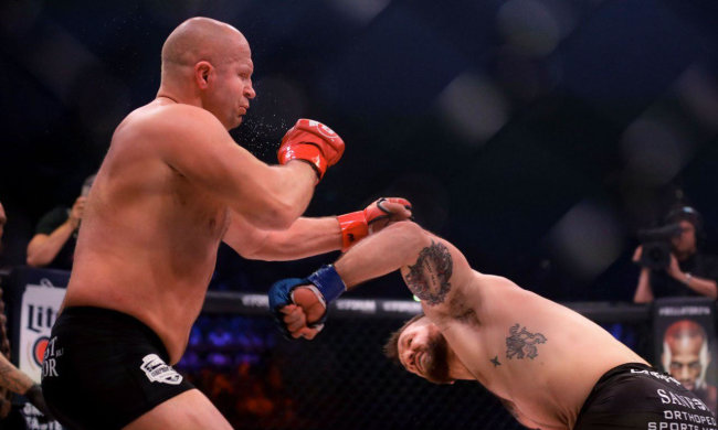 Райан Бейдер нокаутировал Федора Емельяненко на турнире Bellator 214