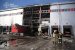 Пожежа на терміналі Нової пошти в Одеській області