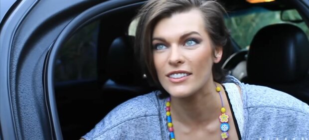 Мила Йовович, фото: скриншот из видео