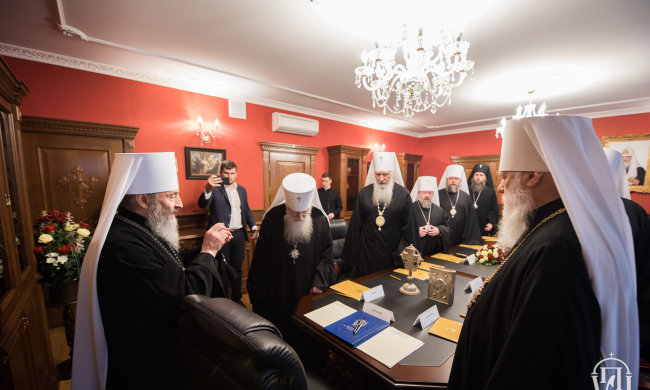заседание священного синода УПЦ МП