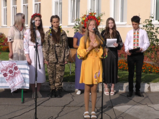 1 сентября, Первый звонок, День Знаний, школьники, кадр из видео