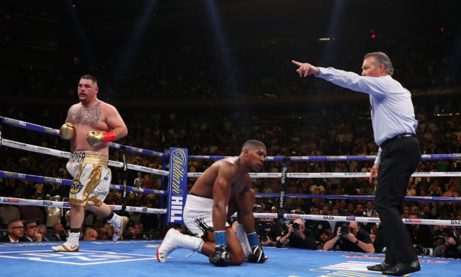 Энди Руис нокаутировал Энтони Джошуа, Getty Images