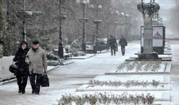 У окупований і пустельний Донецьк прийшла зима (фото)