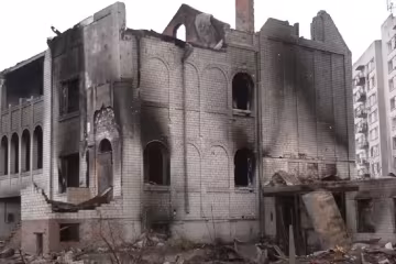 Разрушена инфраструктура. Фото: Youtube