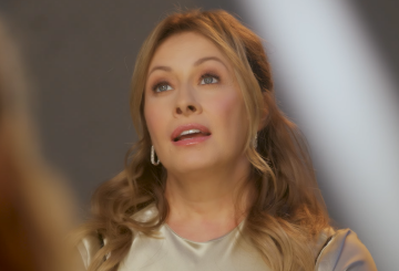 Елена Кравец, кадр из интервью