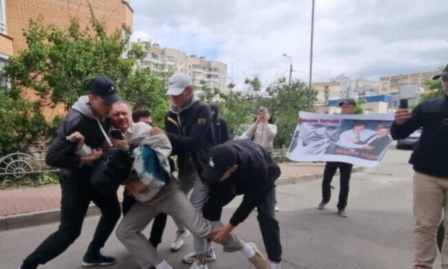 Инцидент с Тарасом Черноволом, скриншот: YouTube