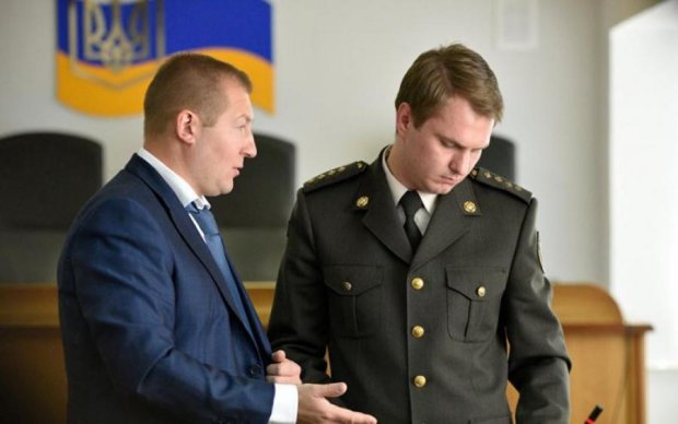 Военные прокуроры в Киеве наехали на столб