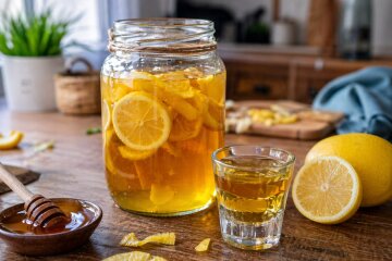 Медово-лимонна настоянка, кадр з відео