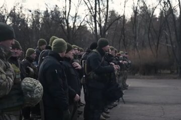 украинские военные, скриншот с видео