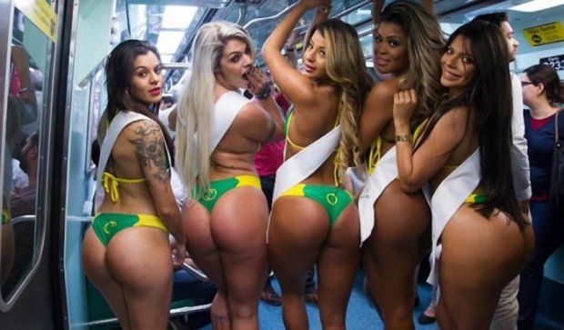 В Бразилии определяют девушек с самыми привлекательными попами (фото)